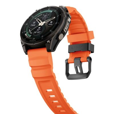 3. Pasek Tech-Protect Motion na Garmin Fenix 5X / 5X Plus / 6X / 6X Pro / 7X / 8 / 8 Pro / 9 / 9 Pro (51 mm) - pomarańczowy