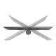 4. Neomounts DS42-430BL14 uchwyt do telewizorów 139,7 cm (55") Czarny