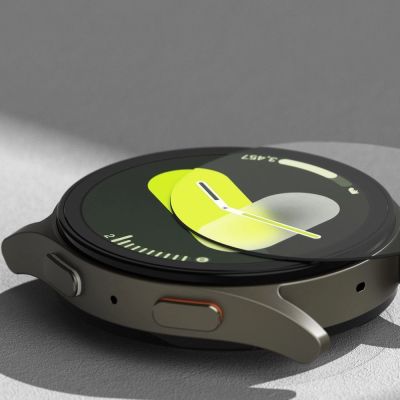 4. Zestaw etui+szkło Ringke Slim & Tempered Glass na Samsung Galaxy Watch 7 44 mm - czarny