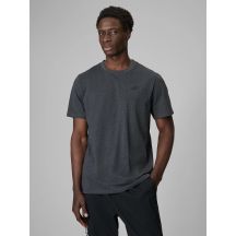 T-shirt regular gładki męski 4F 4FRMM00TTSHM4192-23M