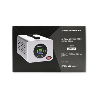 9. QOLTEC STABILIZATOR NAPIĘCIA AUTOMATYCZNY AVR 2000VA