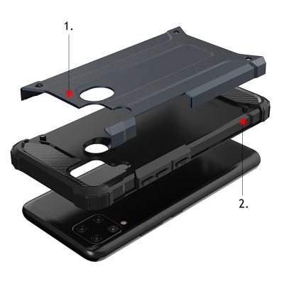 5. Hybrid Armor etui Realme 10 5G / Realme 9i 5G pancerny hybrydowy pokrowiec czarne