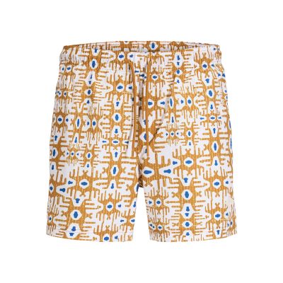 Jack&Jones męskie szorty JPSTMAUI SAND MATURE SWIM SHORTS 12291428 BUCKTHAM BROWN