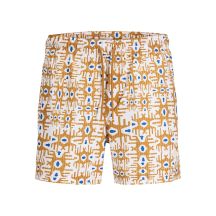 Jack&Jones męskie szorty JPSTMAUI SAND MATURE SWIM SHORTS 12291428 BUCKTHAM BROWN
