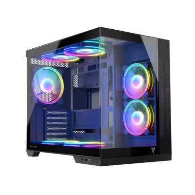 32. MODECOM OBUDOWA VOLCANO PANORAMA APEX ARGB 7F MIDI BLACK