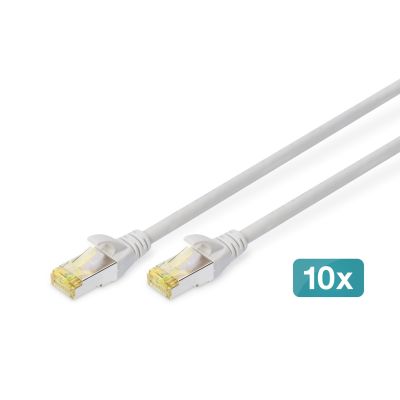 2. Digitus Kabel krosowy CAT 6A S/FTP, 10 sztuk