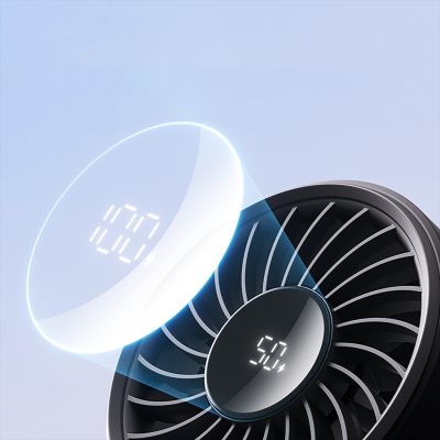 4. Mini wentylator Jisulife Handheld Fan Life7 3600mAh przenośny wiatraczek USB - czarny