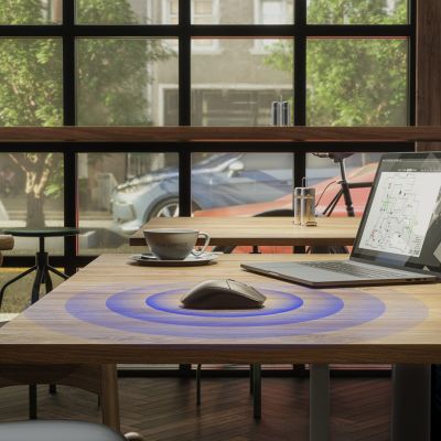 19. Mysz SteelSeries Rival 3 Wireless Gen 2 Aqua