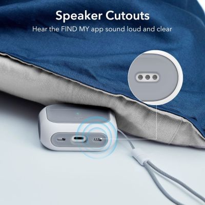 7. ESR Orbit Halolock z MagSafe na Apple AirPods Pro 1 / 2 - białe