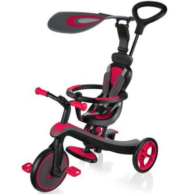 Rowerek Globber New Red Explorer Trike 4in1 632-102-2