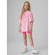 4. T-shirt bawełniany dziewczęcy 4F 4FJRSS26TTSHF3911-56A