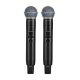 4. Shure SLXD24DE/B58-G59 - Podwójny cyfrowy system bezprzewodowy z dwoma nadajnikiami/mikrofonami "do ręki"