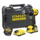 3. Stanley SFMCD716D2T-QW wiertło 1900 RPM Zamek centralny Czarny, Żółty