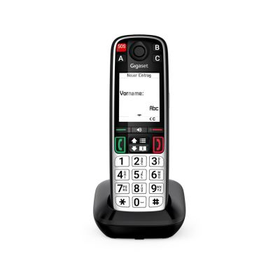 9. Gigaset EASY 500 Telefon analogowy/DECT Nazwa i identyfikacja dzwoniącego Czarny, Srebrny