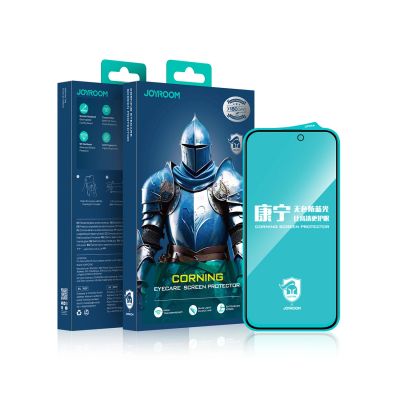 5. Szkło hartowane Joyroom JR-MKN0313 Corning Eyecare na iPhone 15 Plus/16 Plus