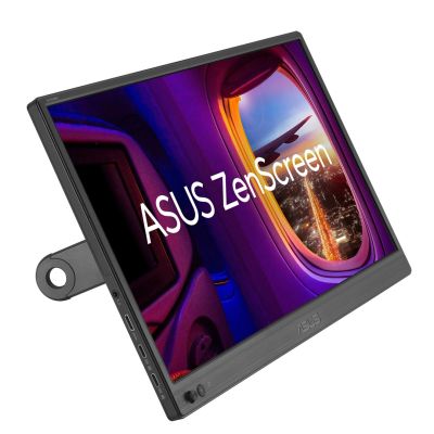 9. ASUS ZenScreen MB169CK monitor komputerowy 39,6 cm (15.6") 1920 x 1080 px Full HD LCD Czarny