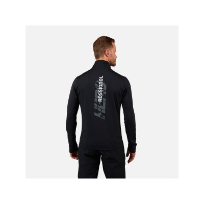 2. Bluza męska męska ROSSIGNOL Hero Mid Layer Stretch Jkt czarna