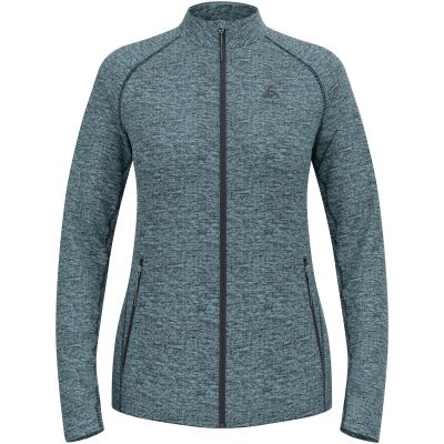 2. Bluza rozpinana damska ODLO Mid layer full zip TENCIA niebieska