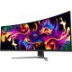 15. MSI MPG 491CQP QD-OLED monitor komputerowy 124,5 cm (49") 5120 x 1440 px Dual WQHD Czarny