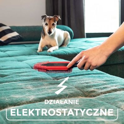 6. Szczotka elektrostatyczna do sierści i włosów Vileda PET PRO