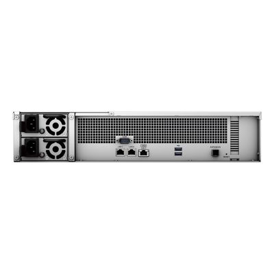 5. Synology RackStation RS2423RP+ serwer danych NAS Rack (2U) Ryzen Embedded V1780B 8 GB DDR4 0 TB DiskStation Manager Czarny, Szary