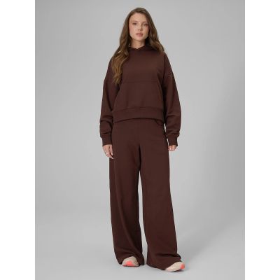 7. Bluza dresowa regular z kapturem damska 4F 4FRSS26TSWSF2926-80S