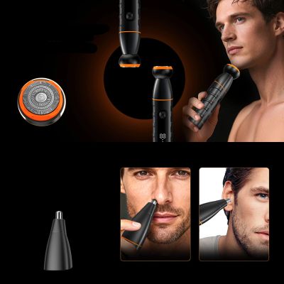 17. Trymer MAXGROOM LK-892 wielofunkcyjny z wymiennymi końcówkami - czarny
