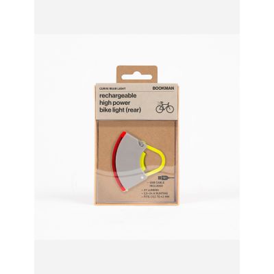 6. Lampka rowerowa BOOKMAN Curve Rear Light 37lm zielony