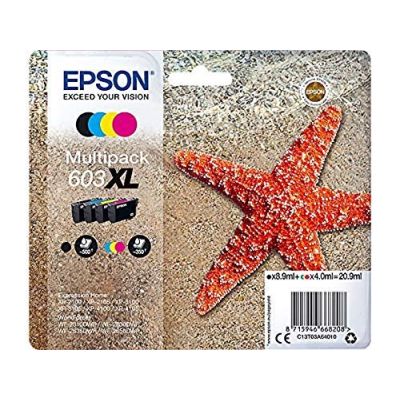 3. Epson Multipack 4-colours 603XL Ink