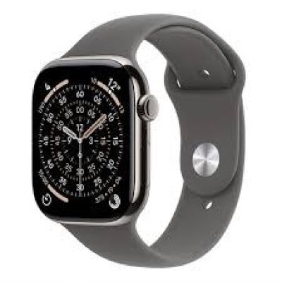 Apple Watch Series 11Â GPS + Cellular 46mmÂ Natural Titanium Case with Natural Milanese Loop - M/L