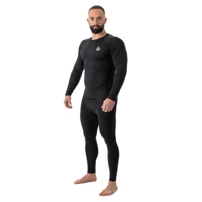 2. Rashguard długi rękaw czarny BlackRSL - S