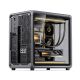 39. Jonsbo X400 PC-Gehäuse, Midi-Tower, ATX, Tempered Glass - grau