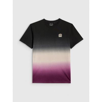 5. T-shirt relaxed z nadrukiem męski 4F 4FRSS26TTSHM3815-20A