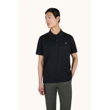 Koszulka polo bawełniana męska Paul&Shark czarna 99311001-11 – elegancka i trwała