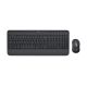8. Logitech Signature MK650 Combo For Business klawiatura Dołączona myszka Biuro Bluetooth QWERTY Amerykański międzynarodowy Grafitowy