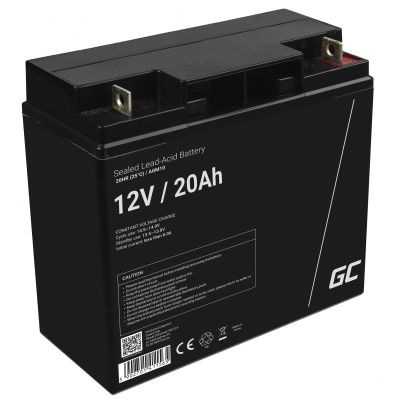 11. GREEN CELL AKUMULATOR ŻELOWY AGM10 12V 20AH