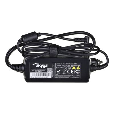 5. Zasilacz Akyga AK-ND-43 do notebooka Acer (19 V; 4,74 A; 90W; 5.5 mm x 1.7 mm)