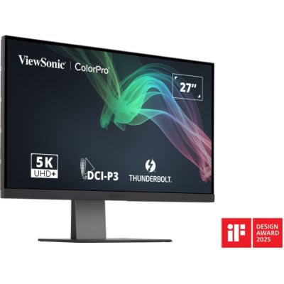 4. Viewsonic VP2788-5K monitor komputerowy 68,6 cm (27") 5120 x 2880 px 5K Ultra HD LED Czarny