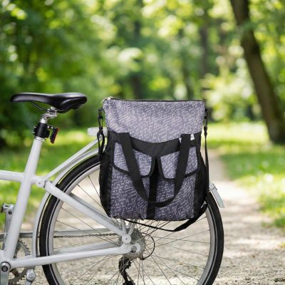 7. SAKWA TORBA ROWEROWA NA BAGAŻNIK 20L DUNLOP - SZARA