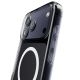 4. Etui Puro Impact Clear D3O TPU+PC kompatybilne z MagSafe na iPhone 17 Pro Max - przezroczyste