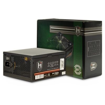 6. Inter-Tech HiPower SP-750CM moduł zasilaczy 750 W 20+4 pin ATX ATX Czarny