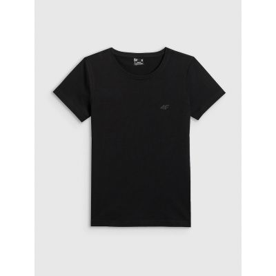 6. T-shirt slim gładki damski 4F 4FRSS26TTSHF3628-20S
