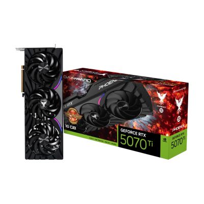 10. Karta graficzna GAINWARD GeForce RTX 5070 Ti Phoenix-S GS 16B GDDR7 HDMI/3xDP