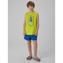 Spodenki plażowe boardshorty chłopięce 4F 4FJWSS26UBDSM203-45S