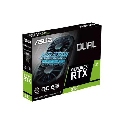 9. Karta graficzna ASUS Dual GeForce RTX 3050 OC 6GB
