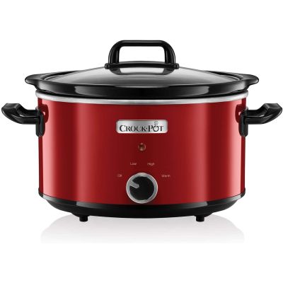 4. Wolnowar Crock-Pot SCV400RD-050 3,5l (czerwony)