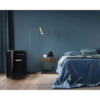 50. Czajnik SMEG mini 0,8L czarny Schwarz (KLF05BLEU)