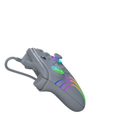 16. PDP Afterglow Wave Szary USB Gamepad Analogowa/Cyfrowa PC, Xbox One, Xbox Series S, Xbox Series X