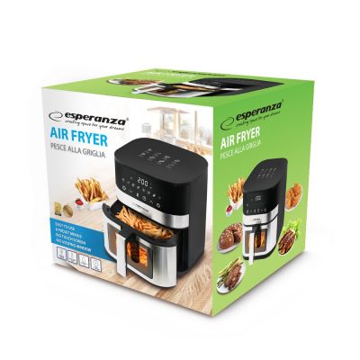 3. ESPERANZA FRYTKOWNICA BEZTŁUSZCZOWA 5L PESCE ALLA GRIGLIA EKA003