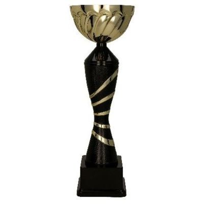 5. Puchar metalowy złoto-czarny ORAR BK